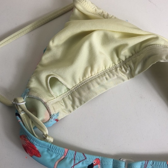 top bikini with flamingos - Picture 5 of 7